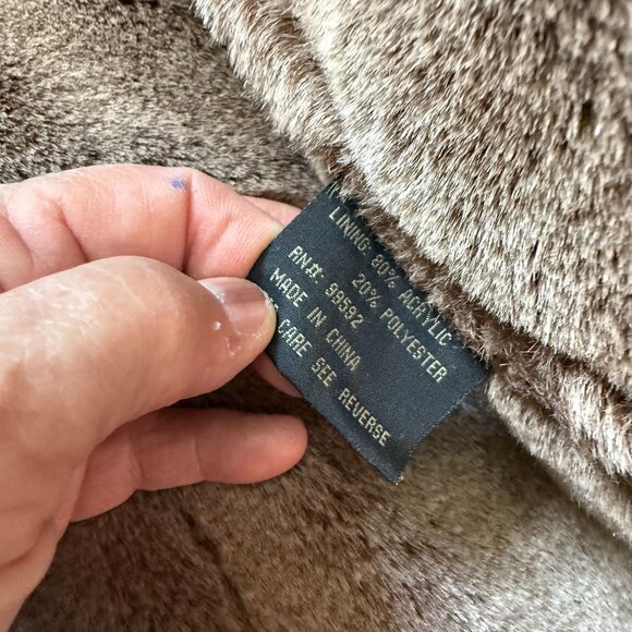 RC Comstock Expedition Leather Lined Full Zip Jacket Men's XXL Brown Winter - Picture 7 of 12